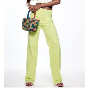 ✨✨ Sale ✨✨ Zara Gingham Straight Leg Pants